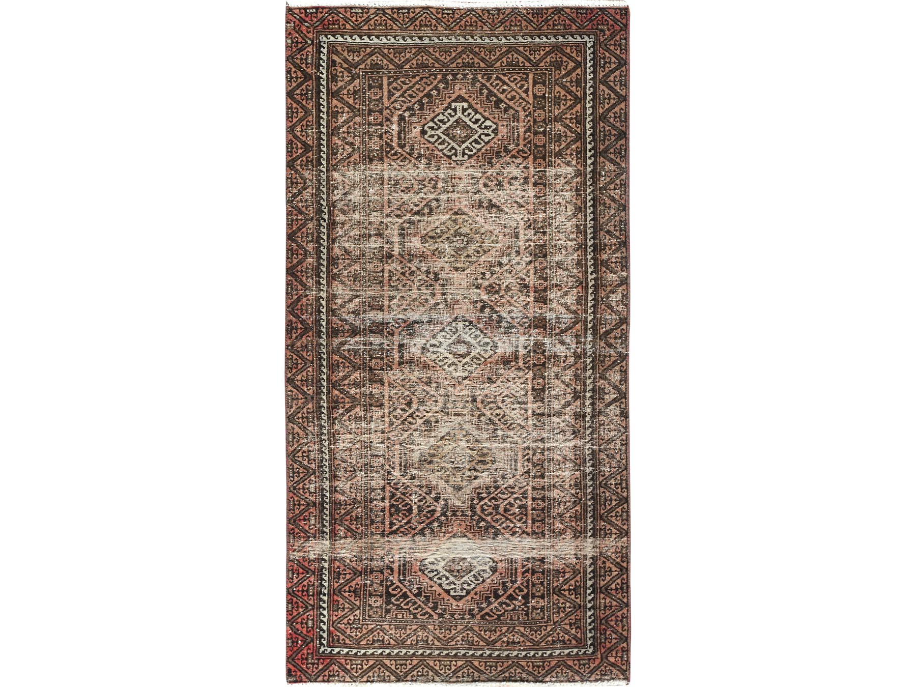 Overdyed & Vintage Rugs LUV745119